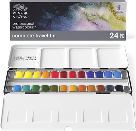 winsor and newton metal box|winsor and newton half pans.